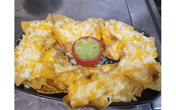 nachos con queso